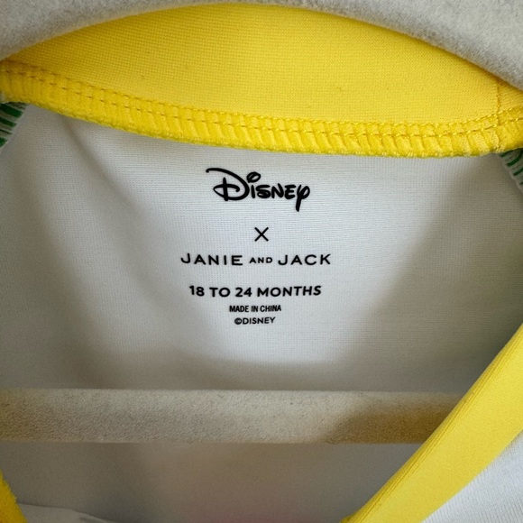 Janie & Jack X Disney Mickey Mouse Surf Collection Rashguards Size 18-24M - Picture 2 of 2